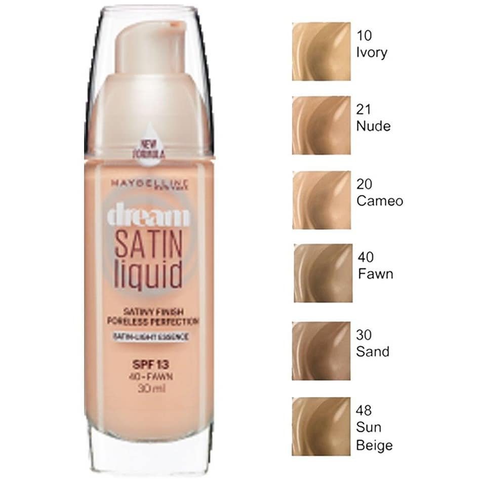 Review Application of Maybelline Dream Satin Liquid Foundation