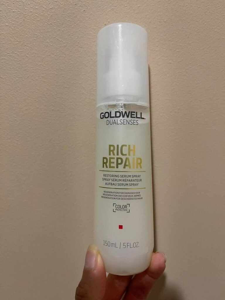 Goldwell Dualsenses Rich Repair Serum Spray -Testing and real review on damaged hair!!! 