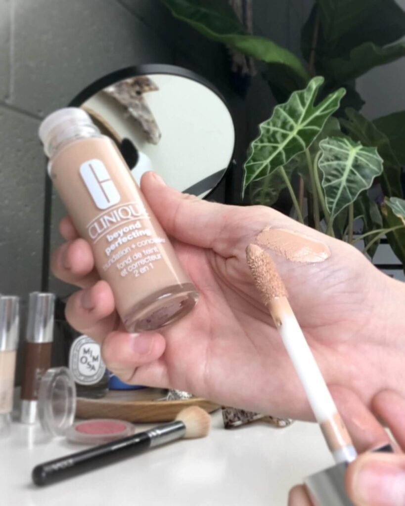 BEYOND PERFECTING FOUNDATION AND CONCEALER PACKAGING