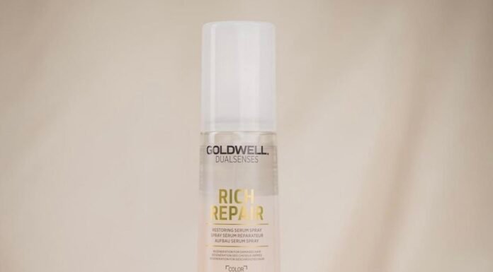 Review Goldwell Dualsenses Rich Repair Restoring Serum Spray Leave In Treatment