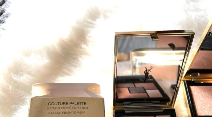 YSL Couture Palette #2 Fauves Swatches & Review