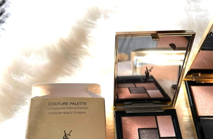 YSL Couture Palette #2 Fauves Swatches & Review