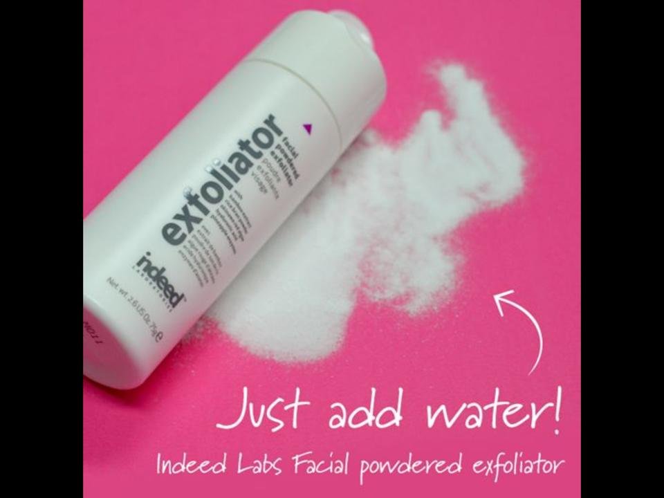 IndeedLabs Facial Powdered Exfoliator