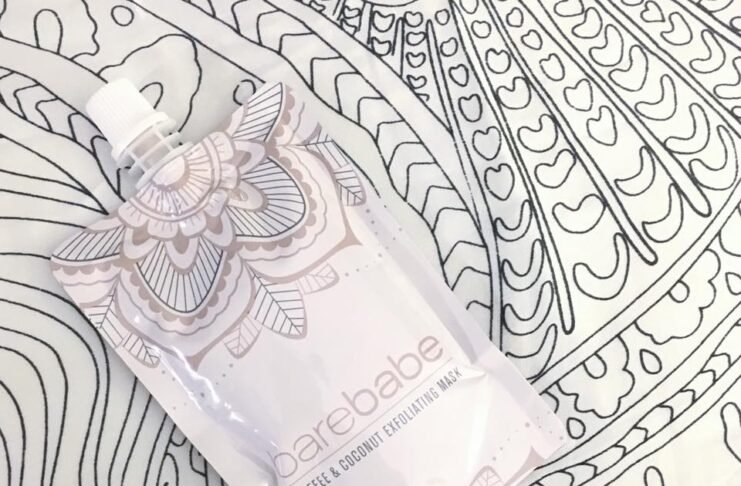 Bare Babe Coconut and Coffee Exfoliating Mask On tonight's nighttime skincare menu: Bare Babe Coffee & Coconut Exfoliating Mask. Ready for an AHA tingle!