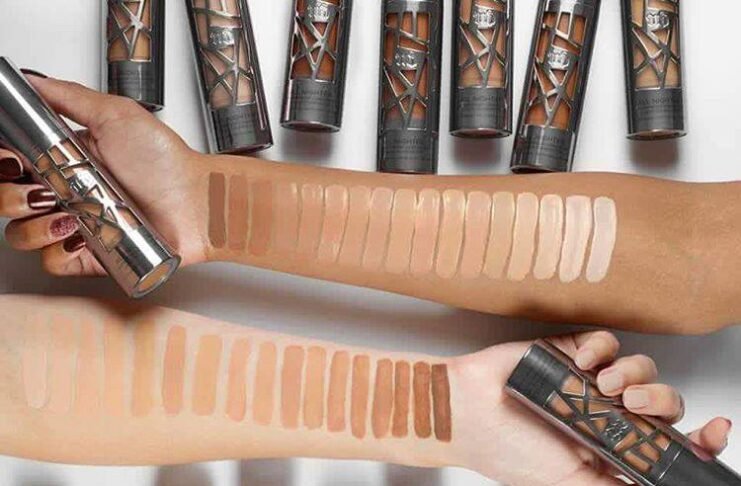 Review Naked Skin Foundation and All Nighter Foundation