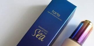 TARTE WATER FOUNDATION REVIEW