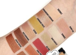 MAYBELLINE LEMONADE CRAZE PALETTE REVIEW