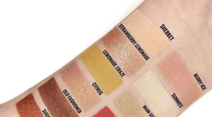 MAYBELLINE LEMONADE CRAZE PALETTE REVIEW