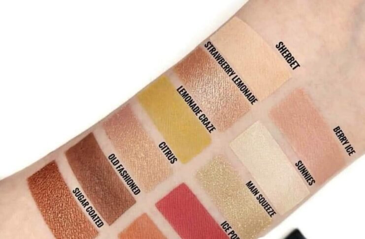 MAYBELLINE LEMONADE CRAZE PALETTE REVIEW