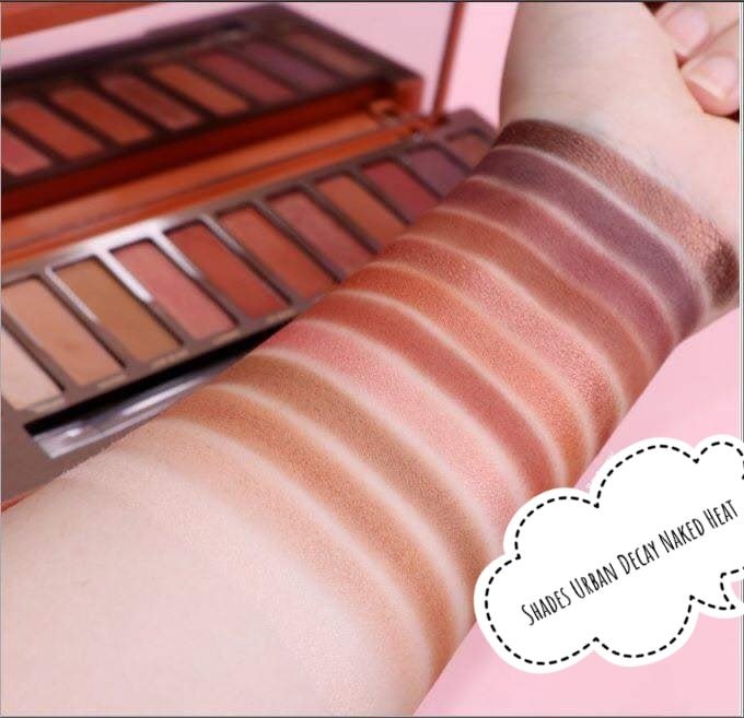 Shades Urban Decay Naked Heat