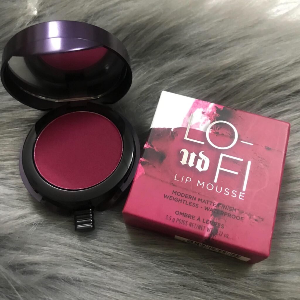 Packaging Swatch Urban Decay Lip Mousse