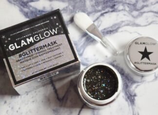 GLAM GLOW GRAVITY MUD GLITTERMASK REVIEW