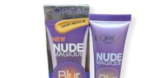 L’Oréal Paris – Nude Magique Blur Cream Review, Swatches