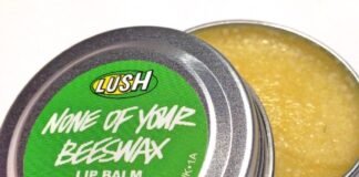 Beeswax Lip Balm | Lush – None Of Your Beeswax | Lip Balm Review Lush – None Of Your Beeswax Lip Balm