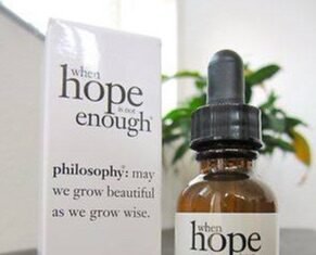 Philosophy Serum – When Hope Is Not Enough | Review Firming Serum Philosophy Serum - When Hope Is Not Enough