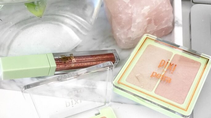 Pixi Highlighter – Glowy Gossamer Duos | Review & Swatches Pixi Highlighter