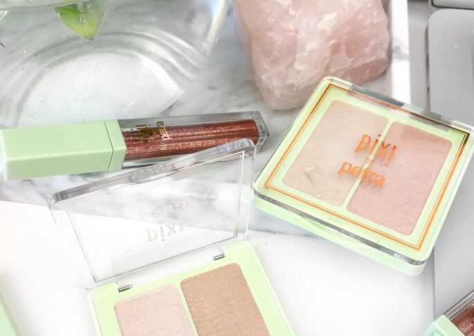 Pixi Highlighter – Glowy Gossamer Duos | Review & Swatches Pixi Highlighter
