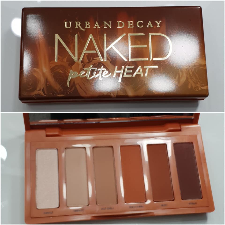 Packaging Naked Petite Heat palette