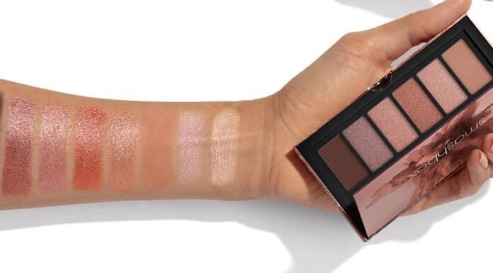 REVIEW SMASHBOX COVER SHOT EYESHADOW PALETTES SMASHBOX COVER SHOT - PETAL METAL