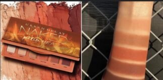 URBAN DECAY NAKED PETITE HEAT REVIEW SWATCH URBAN DECAY NAKED PETITE HEAT