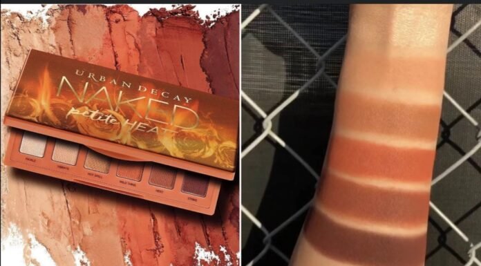 URBAN DECAY NAKED PETITE HEAT REVIEW SWATCH URBAN DECAY NAKED PETITE HEAT