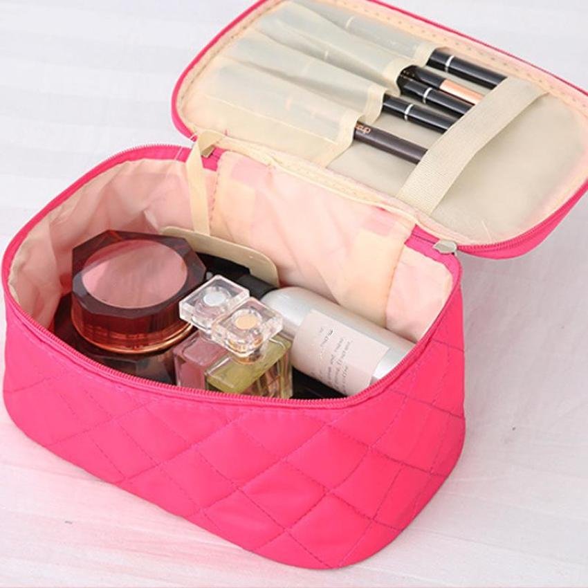 Zip Round Cosmetic Case