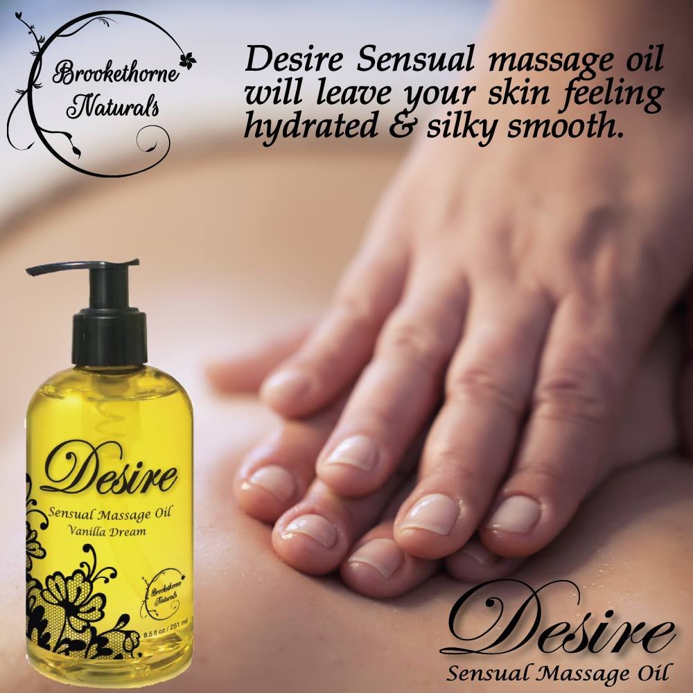 Brookthorne Naturals Desire Sensual Massage Oil