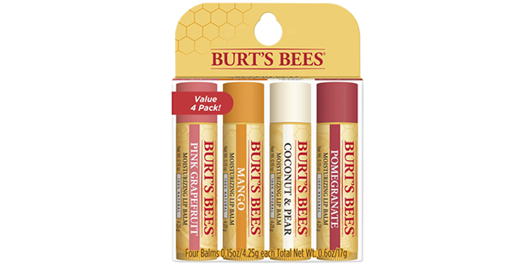 Burt's Bees 100% Natural Moisturizing Lip Balm