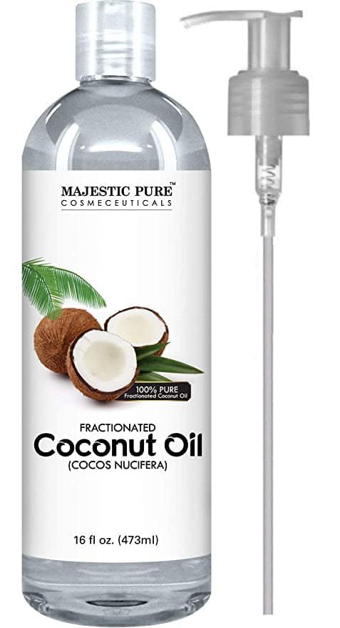 Majestic Pure Fractionated Coconut Oil - Best Massage oils