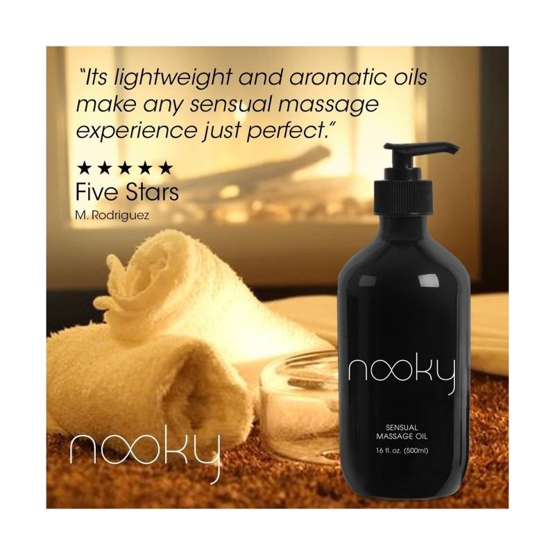 Nooky Sensual Massage Oil