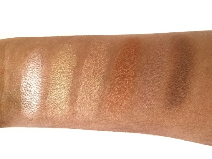 NYX Swatches