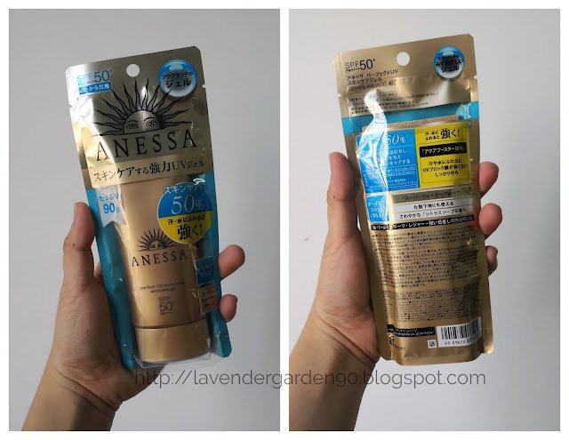 Review Anessa Perfect UV Sunscreen Skincare Gel SPF50+ PA++++