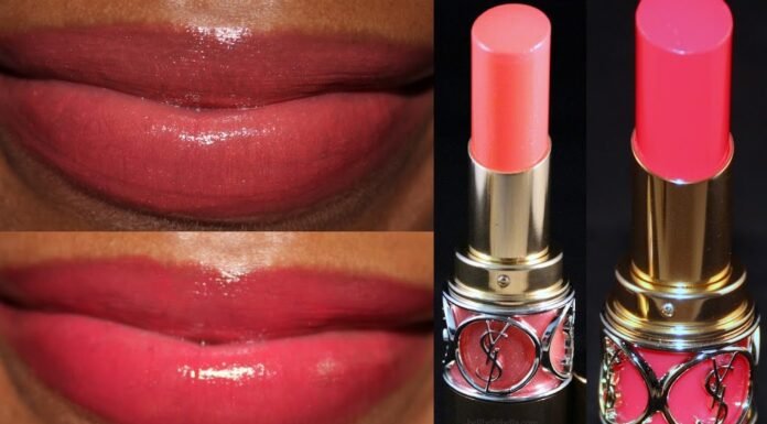 YSL Rouge Volupte Shine Lipstick Review: A Luxurious Love Affair with Color YSL Rouge Volupte Shine Lipstick // Review