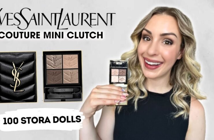 YSL Store Dolls Eyeshadow Review: A Luxurious Addition to Your Makeup Collection YSL MINI COUTURE CLUTCH 100 STORA DOLLS