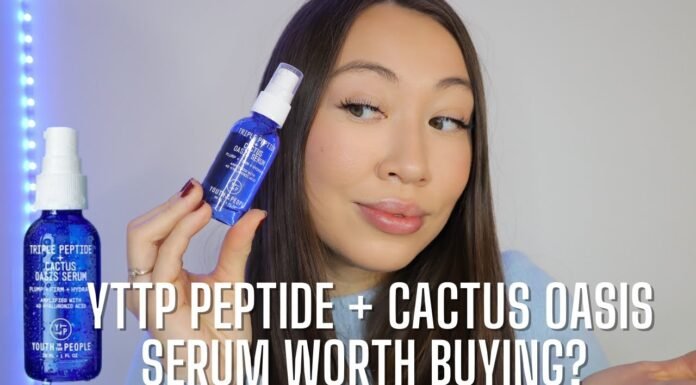 YTTP Cactus Serum Review: A Game-Changing Hydration Solution? Review: Youth To The People Triple Peptide + Cactus Oasis Serum
