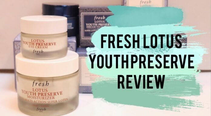Fresh Lotus Youth Preserve Moisturizer Review: Is This Your Skin’s New BFF? Lotus Youth Preserve Line & Texture Smoothing Day Cream 15ml